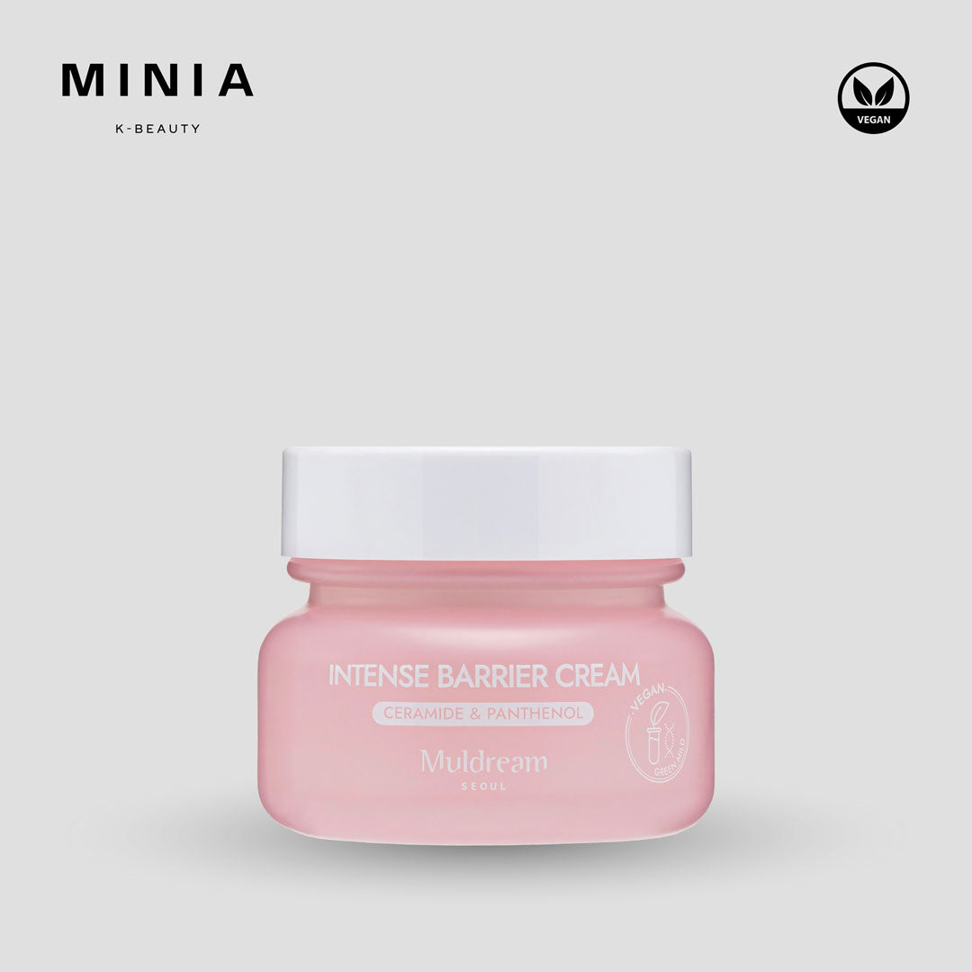 Muldream vegan green mild intense facial cream