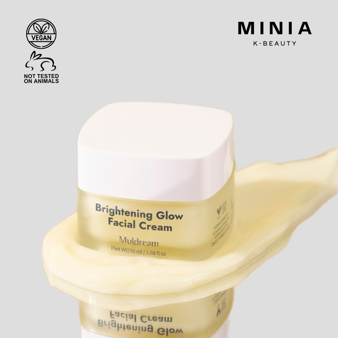 Muldream Brightening Glow Facial Cream - AHA & Vitamin C