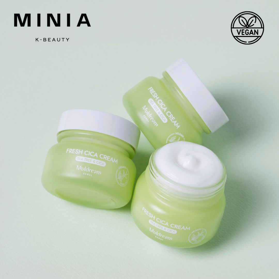 Muldream Vegan Green Mild Fresh Facial Cream