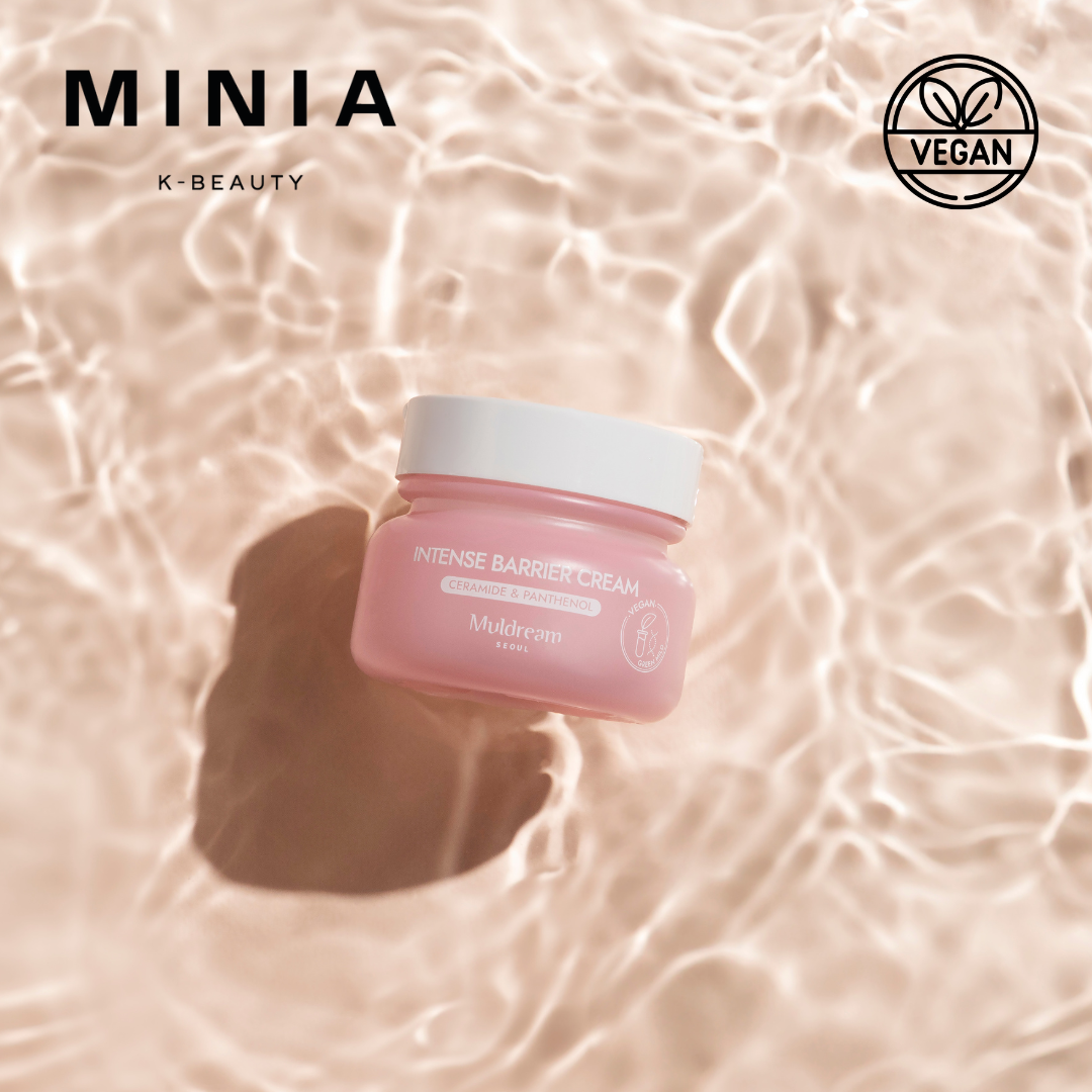 Muldream vegan green mild intense facial cream