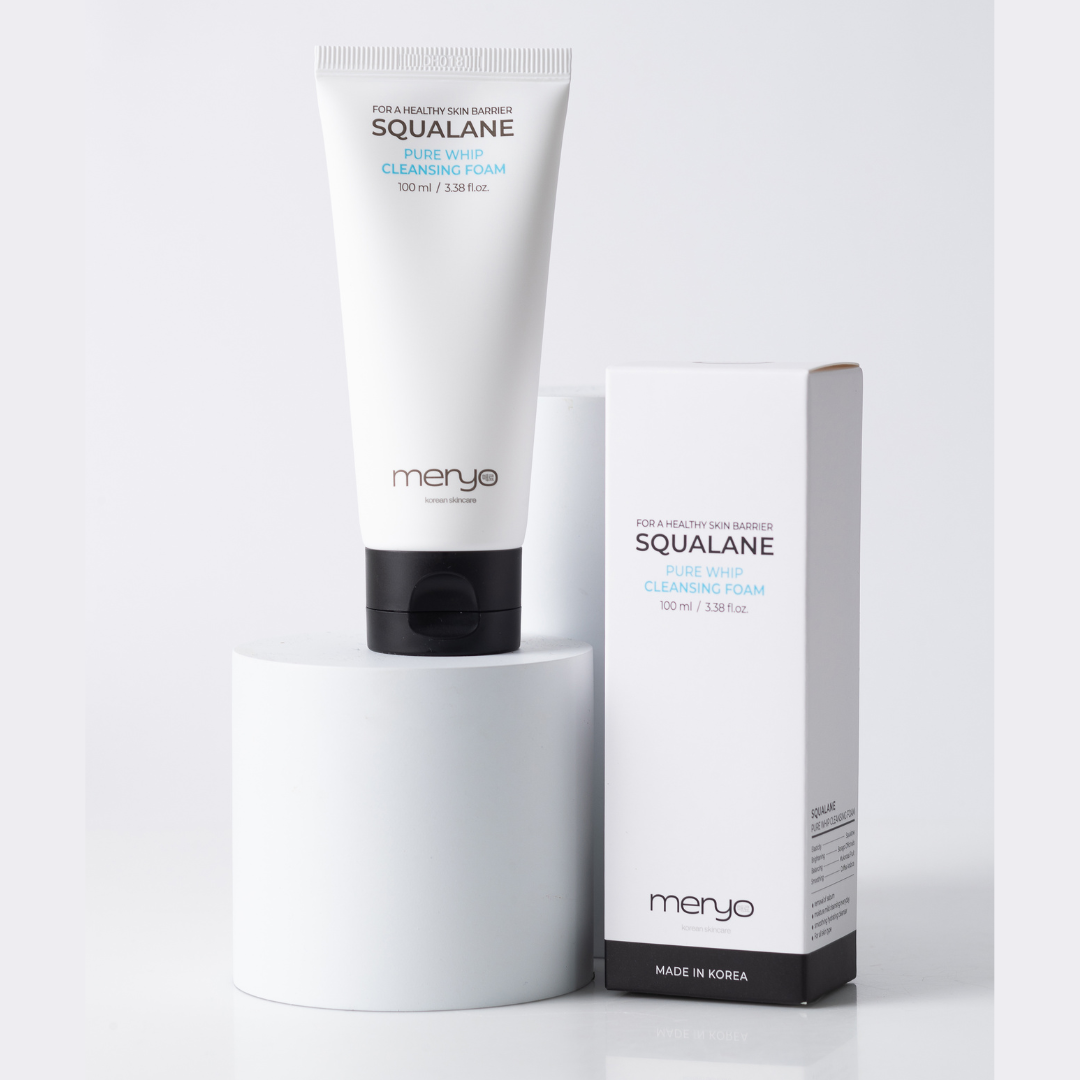 MERYO SQUALANE PURE WHIP CLEANSING FOAM