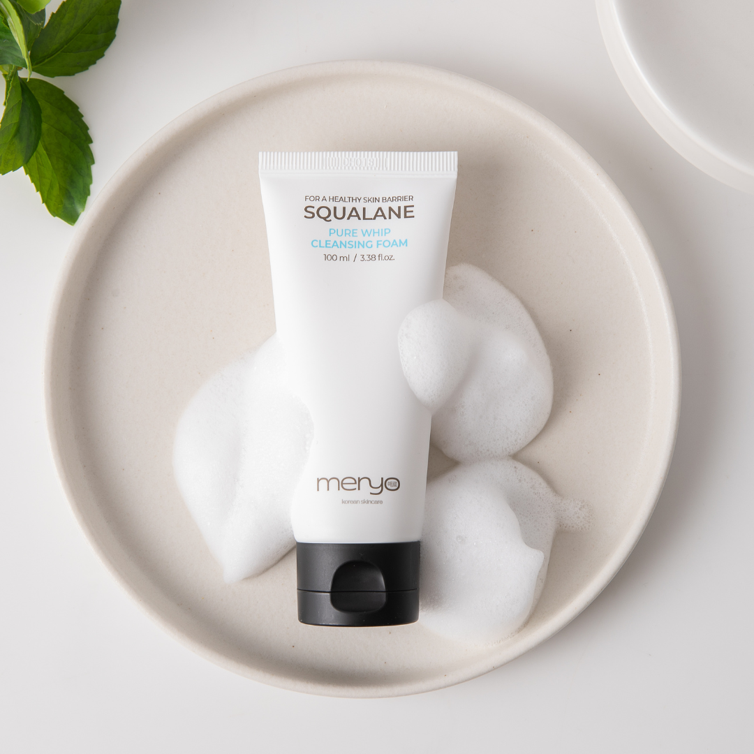 MERYO SQUALANE PURE WHIP CLEANSING FOAM