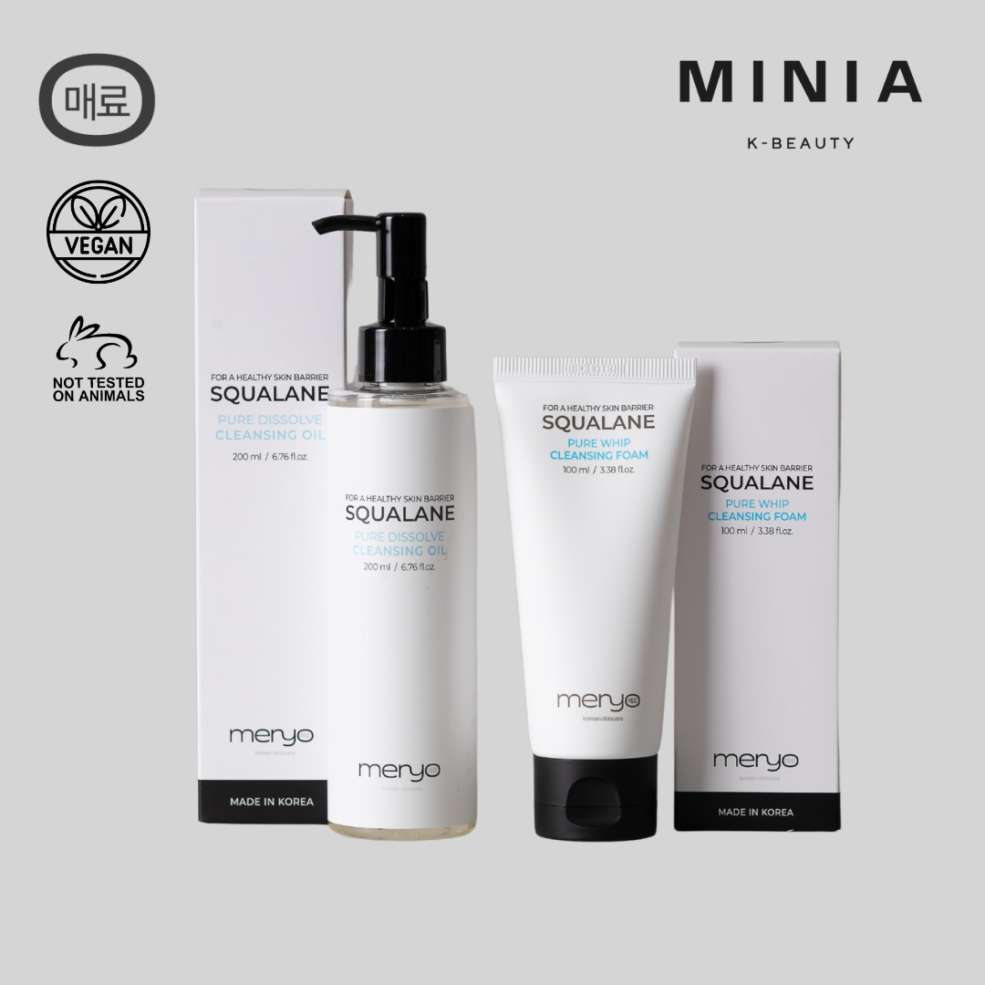 MERYO SQUALANE DOUBLE CLEANSING DÚO