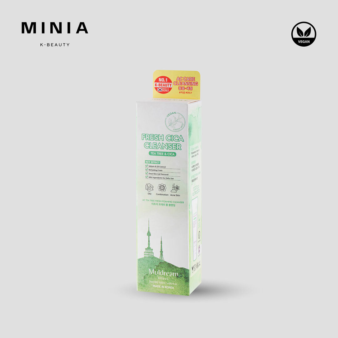 Muldream AC TEA TREE FRESH FOAMING CLEANSER