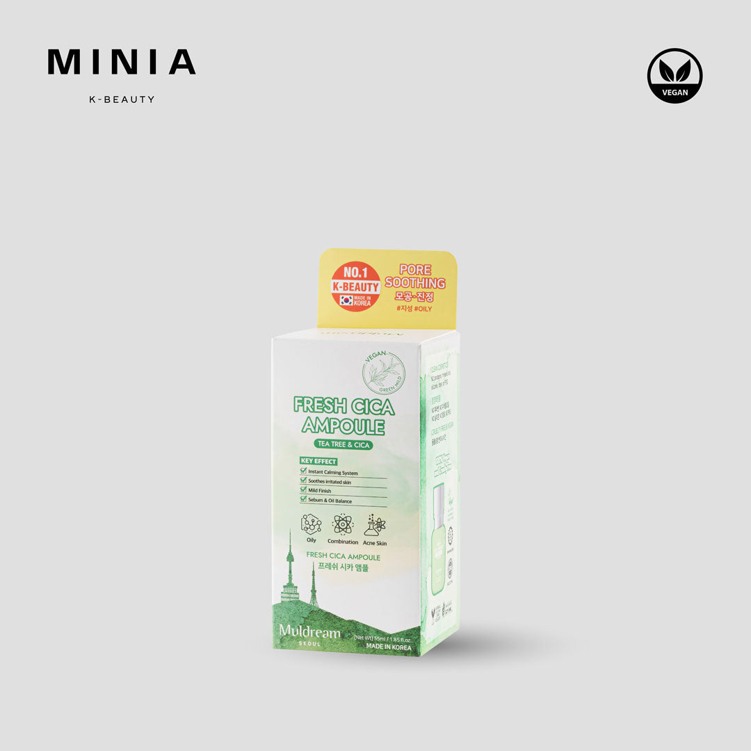 Muldream Vegan Green Mild CICA Ampoule