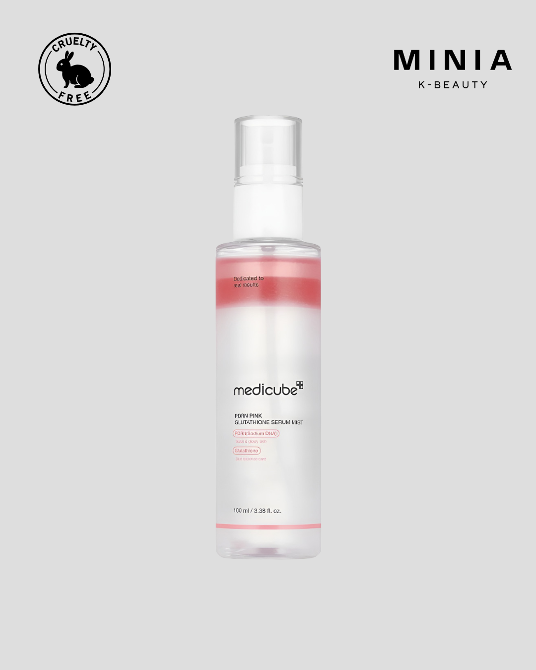 MEDICUBE PDRN PINK GLUTATHIONE SERUM MIST